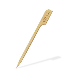 Bodec steak (bambus FSC 100%) "WELL" 9cm [250 ks]