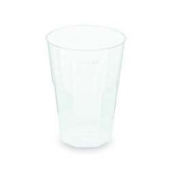 Kelímek vratný (PP) opakovaně použitelný extra-silný Koktejl Ø81mm 0,3L [15 ks]