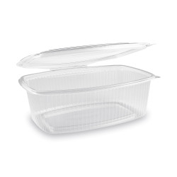 Miska (PP) s víčkem oválná průhledná 2000ml [25 ks]