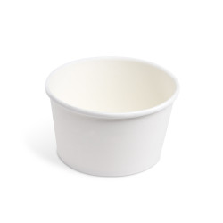 Papírová miska (FSC Mix/PE) bílá Ø115mm 350ml `S` [50 ks]