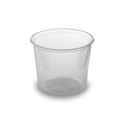 Miska (PP) kulatá průhledná Ø101mm 400ml [100 ks]