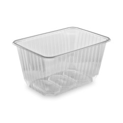 Vanička (PP) hranatá průhledná 186 x 133 mm 1500ml [50 ks]