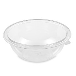 Salátová miska (rPET) PREMIUM průhledná Ø199mm 1000ml [50 ks]