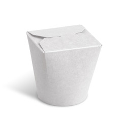 Food box Asia (PAP FSC Mix/PE) nepromastitelný bílý 750ml/26oz [50 ks]