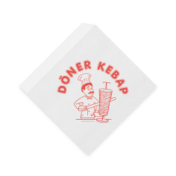 Papírový sáček Kebap 16 x 16 cm [500 ks]