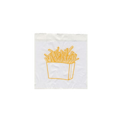 Papírový sáček Hranolky 10+5 x 11 cm [300 ks]