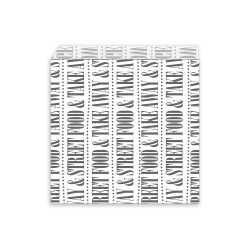 Papírový sáček (FSC Mix) nepromastitelný Street Food 17 x 16 cm [500 ks]