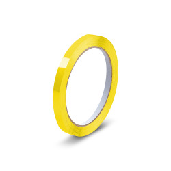 Lepicí páska (PVC) žlutá 9mm x 66m pro zavírací strojek 67999 [1 ks]