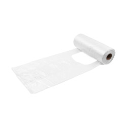Taška (HDPE) v roli extra-silná transparentní 22+11 x 48 cm `5kg+` [200 ks]