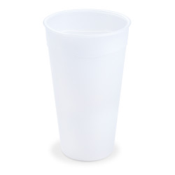 Pohár (PP) opakovane použiteľný priehľadný Ø90mm 0,5L [10 ks]