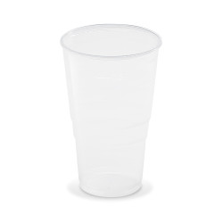 Trinkbecher (PP) klar Ø95mm 0,5L [50 St.]