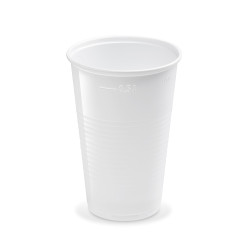 Trinkbecher (PP) weiß Ø95mm 0,5L [10 St.]