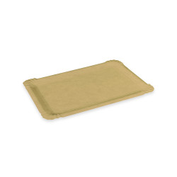Pappteller (FSC Mix) fettdicht kraft 13 x 20 cm [250 St.]