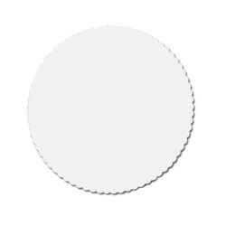 Tortenunterlage aus Pappe weiß Ø32cm [100 St.]
