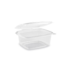 Miska (PP) s viečkom oválna priehľadná 500ml [50 ks]