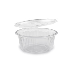 Miska (PP) Ripboxx osemhranná priehľadná 750ml [50 ks]