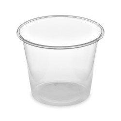 Dressingová miska (PP) Dressingboxx priehľadná Ø70mm 125ml [50 ks]