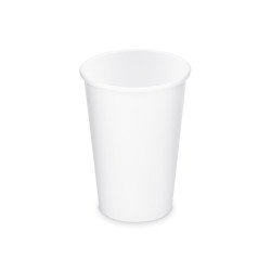 Papírový kelímek (FSC Mix/PE) bílý Ø80mm 330ml `0,3L/10oz/ML` [50 ks]