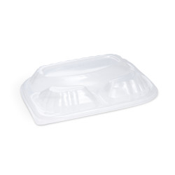 Viečko (PP) ECONOMY priehľadné pre menu misu do mikrovlnky 78313 [100 ks]