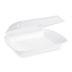 Menu box (XPS) nedelený biely 241 x 207 x 69 mm  900ml [125 ks]