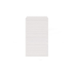 Papier Flachbeutel weiß 11 x 17 cm [3000 St.]