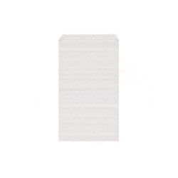 Papier Flachbeutel weiß 13 x 19 cm [2000 St.]