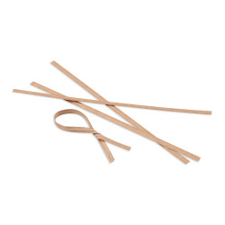 Draht Verschluß-Clip im Öko-Papier 12cm [100 St.]