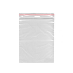 Schnellverschlussbeutel (LDPE) transparent 20 x 30 cm [10 x 100 St.]