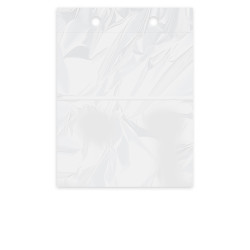 Zuschnitt (HDPE) transparent 25 x 36 cm geblockt [1000 St.]