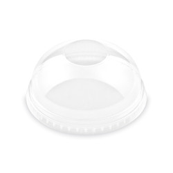 Víčko vypouklé (rPET) pro kelímek Ø95 mm [50 ks]