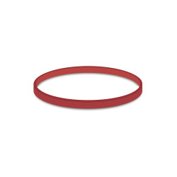 Gummiband rot 3mm Ø8cm [1 kg]