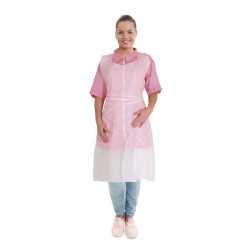 Schürze (LDPE) Einweg weiß [50 St.]