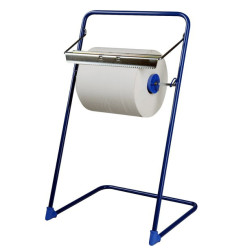 Putztuchabroller (aus Metall) Bodenständer blau [1 St.]