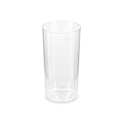 Kelímek krystal (PS) Longdrink Ø56mm 2cl/4cl/0,2L [10 ks]