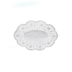 Mokkadeckchen (PAP) oval weiß 18 x 13 cm [500 St.]