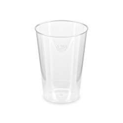 Kelímek krystal (PS) Ø76mm 0,25L [50 ks]