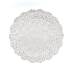 Plattenpapier weiß Ø30cm [500 St.]