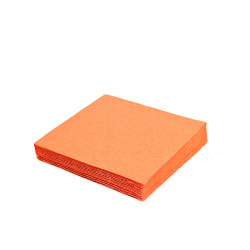 Serviette (PAP FSC Mix) 2-lagig orange 24 x 24 cm [250 St.]