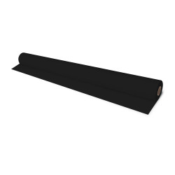 Tischdecke (PAP-Airlaid FSC Mix) gerollt PREMIUM schwarz 1,2 x 25 m [1 St.]