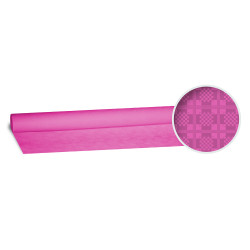 Damasttischtuch (PAP) gerollt rosa 1,2 x 8 m [1 St.]