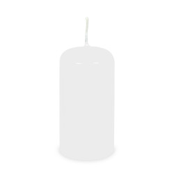 Sviečka valcová biela Ø60 x 120 mm [1 ks]