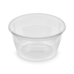 Miska (PP) průhledná Ø127mm 500ml [50 ks]