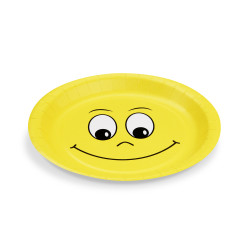 Papírový talíř (FSC Mix) Smile Ø23cm [10 ks]