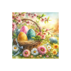 Ubrousek (PAP FSC Mix) 3vrstvý Velikonoce 33 x 33 cm [20 ks]