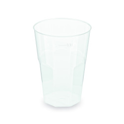 Kelímek vratný (PP) opakovaně použitelný Koktejl Ø80mm 0,3L [30 ks]