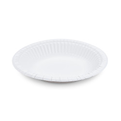 Papírová miska (FSC Mix) bílá Ø200mm 380ml [50 ks]