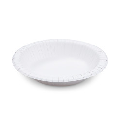 Papírová miska (FSC Mix) bílá Ø200mm 480ml [50 ks]